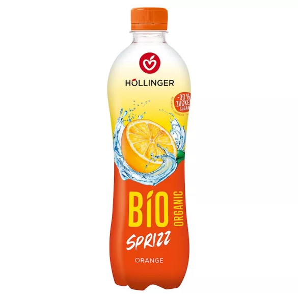 Höllinger bio gyümölcsfröccs narancs 500 ml drs