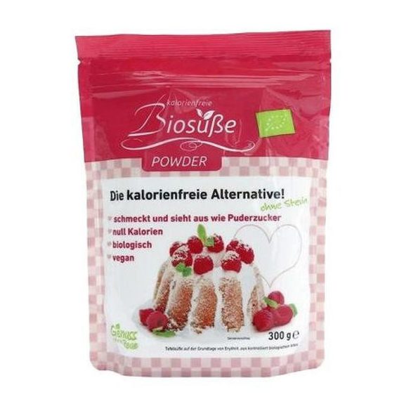 Biosüsse bio eritrit - porcukor alternatíva 300 g