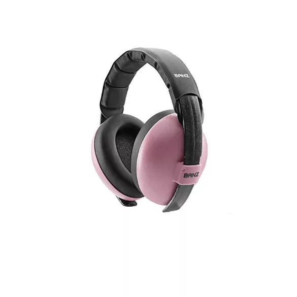 Banz bubzee baby earmuffs petal pink fülvédő