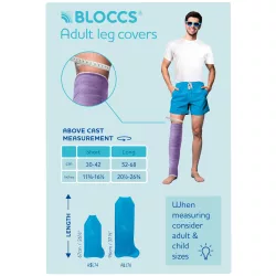   Bloccs (coolmax) hungary gipszvédő felnőtt teljes láb prot.