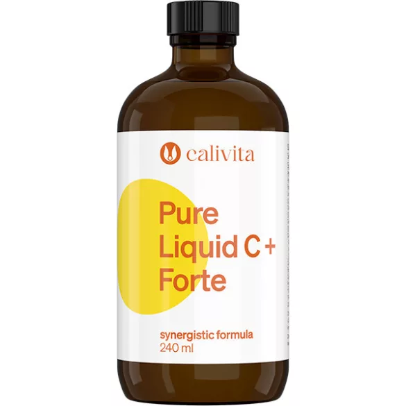 Calivita pure liquid c+ forte - bio és vegán étrendkiegészítők