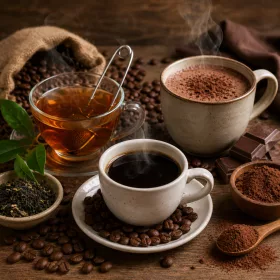 Kávé, tea, kakaó
