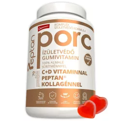 Peptan porc ízületvédő gumivitamin (70db) peptan kollagénnel – több, mint 1 havi adag - bio és vegán étrendkiegészítők
